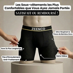Pack de 2 Boxers Bambou Gris — Conçu pour les hommes aux cuisses épaisses