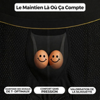 Pack de 2 Boxers Bambou Gris — Conçu pour les hommes aux cuisses épaisses