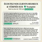 Pack de 2 Boxers Bambou Gris — Conçu pour les hommes aux cuisses épaisses