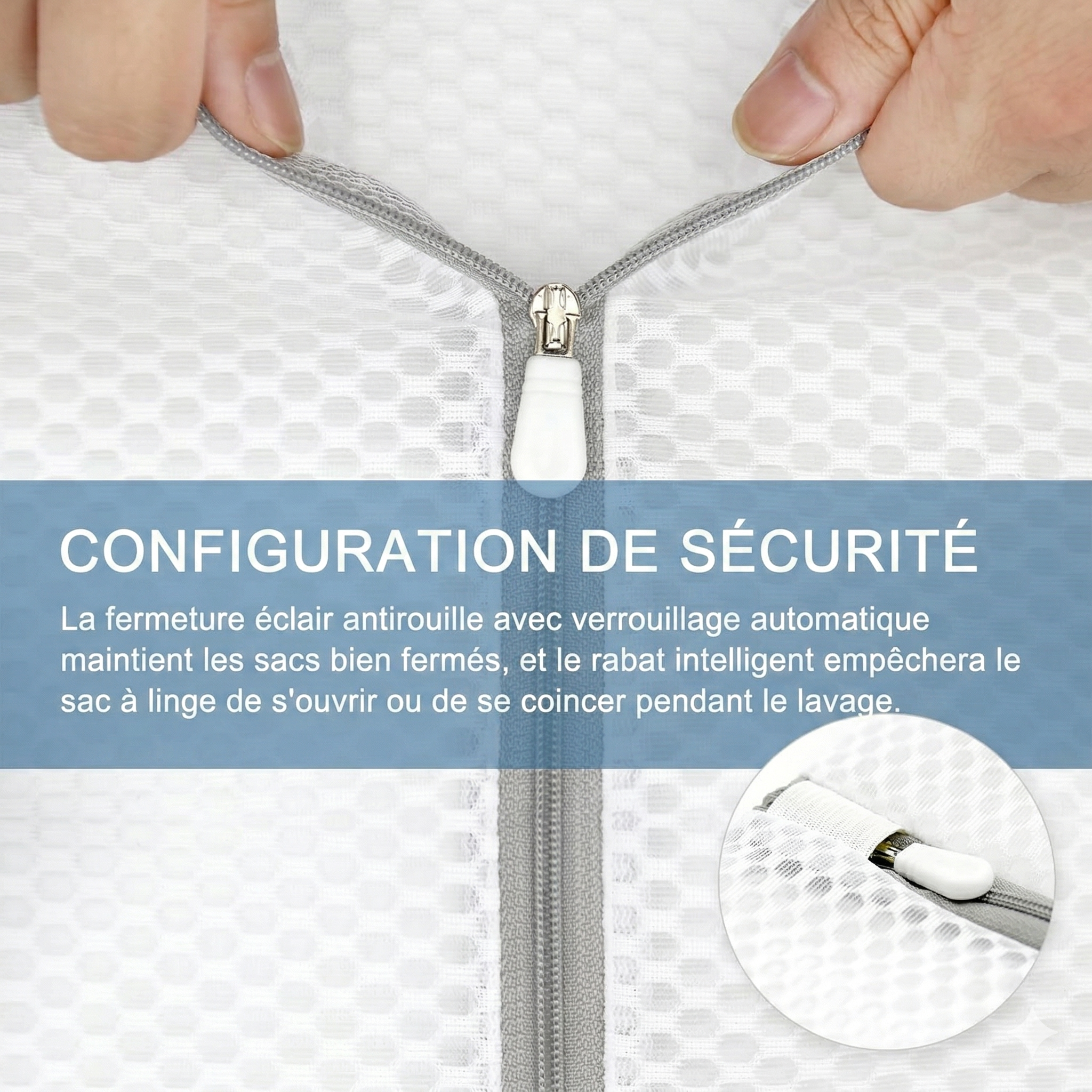 Pack Protection — 3 filets de lavage premium pour fibre de bambou