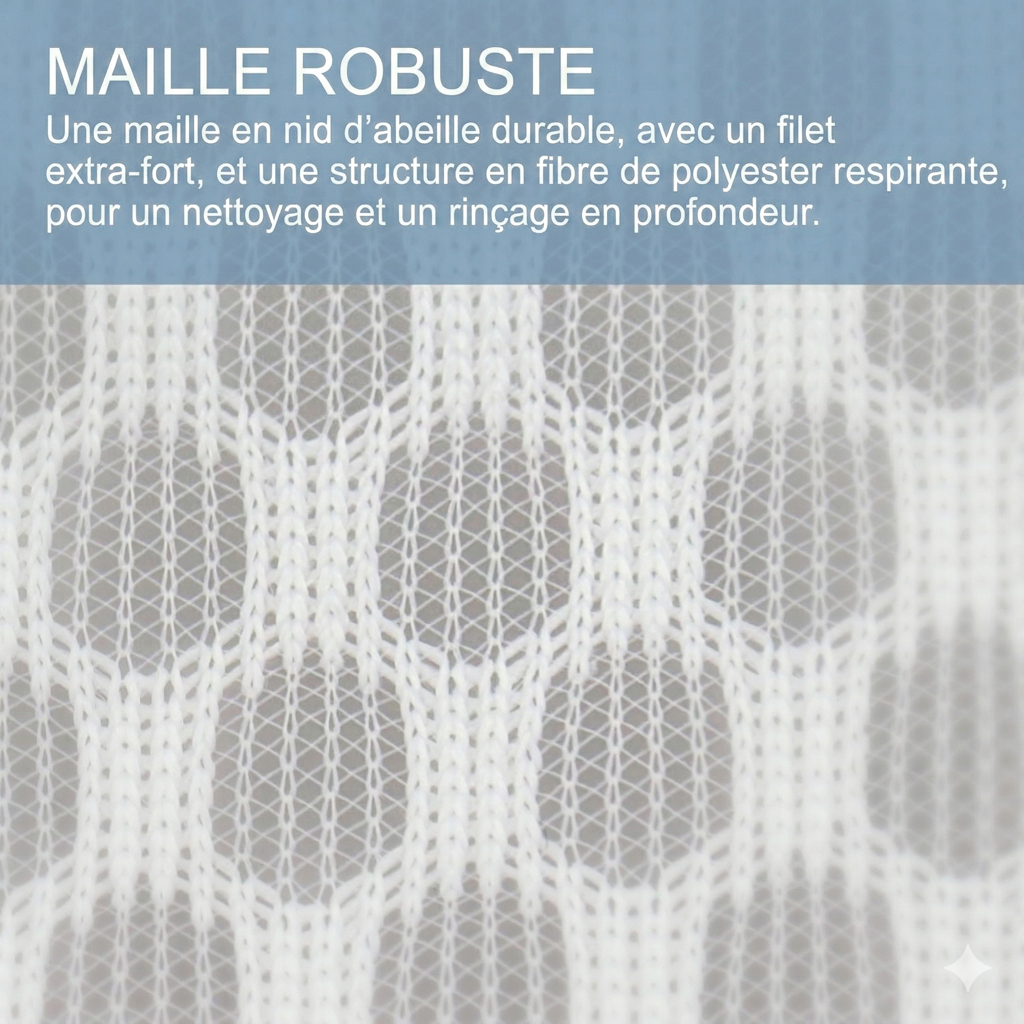 Pack Protection — 3 filets de lavage premium pour fibre de bambou